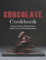Chocolate Cookbook: A Decadent Collection of Morning Pastries, Nostalgic Sweets, and Showstopping Desserts B08FS5WNV5 Book Cover