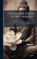 Petavatthu. Edited by Prof. Minayeff 1179956192 Book Cover