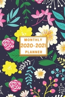 Monthly Planner 2020-2021: floral planner/calendar 2020 floral Monthly Pocket Planner, Calendar & Schedule Agenda, planner Gifts For Women, Men, Girls, Boys, Kids And Adults (6 x 9), 2020 planner flor 1660295890 Book Cover