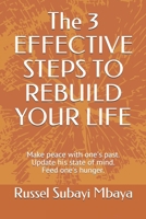 The 3 EFFECTIVE STEPS TO REBUILD YOUR LIFE: Make peace with one's past. Update his state of mind. Feed one's hunger. B08733MT59 Book Cover
