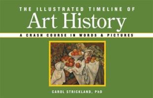 The Illustrated Timeline of Art History: A Crash Course in Words  Pictures 1402736037 Book Cover