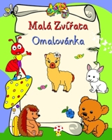Malá Zvířata Omalovánka: Usměvavá zvířátka, pro děti od 3 let B0BZ39CR6M Book Cover
