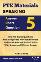 Answer Short Questions: PTE Materials Series B08P1FC6CQ Book Cover