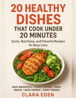 20 Healthy Dishes That Cook Under 20 Minutes: Quick, Nutritious and Flavorful Recipes for Busy lives B0FR3343KB Book Cover