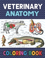 Veterinary Anatomy Coloring Book: Fun and Easy Veterinary Anatomy Coloring Book for Kids. Handbook of Veterinary Anesthesia. Dog Cat Horse Frog Bird ... books. Handbook of Veterinary Anesthesia. B08R1NMY58 Book Cover