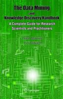 Data Mining and Knowledge Discovery Handbook 0387244352 Book Cover