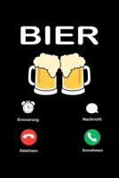 Bier: A5 Jahresplaner Kalender Wochenplaner Organizer Terminkalender Bier Anruf, Pils ruft an, Hopfen und Malz, Alkohol trinken, saufen Planer - Geschenkidee f�r Bier Liebhaber, 105 Seiten - 52 Wochen 1676260153 Book Cover