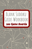 Blank Sudoku Grids Workbook 200 Game Boards: Two Blank Grids per Page Keep your Favorite Puzzles Organized with a Place to write the Puzzle Source ... red accent (Sudoku Puzzle Blank Game Boards) 1699734135 Book Cover