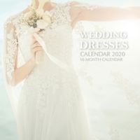 Wedding Dresses Calendar 2020: 16 Month Calendar 1704613213 Book Cover