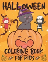 Halloween Coloring Book for Kids: (Halloween Books for Kids) Ages 4-8 B08HTP4QJN Book Cover