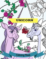 Unicorn Coloring Book: Adult Colouring Books, Fun, Stress Relief Relaxation and Escape 1973582104 Book Cover