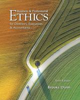 Business & Professional Ethics 0538478381 Book Cover
