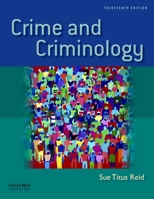 Crime and Criminology 0199783187 Book Cover