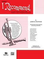 I Recommend: Trombone (B.C.) 0769221513 Book Cover