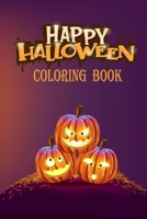Happy Hallowen Coloring Book .Happy Hallowen:: 24 activity pages for kids B08LS44G71 Book Cover