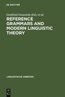 Reference Grammars and Modern Linguistic Theory 3484302267 Book Cover