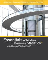 Essentials of Modern Business Statistics with Microsoft Excel 0324184522 Book Cover