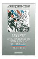 Lettres Dun Bourgeois De Pari CB 2868080790 Book Cover