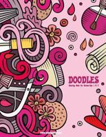 Doodles Coloring Book for Grown-Ups 1 & 2 1979581053 Book Cover