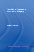 Studies in Spenser's Historical Allegory (Literary History) 1432504037 Book Cover