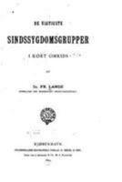 de Vigtigste Sindssygdomsgrupper I Kort Omrids 1145102859 Book Cover