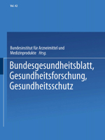 Bundesgesundheitsblatt, Gesundheitsforschung, Gesundheitsschutz 366237515X Book Cover