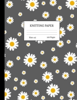 Knitting Paper: Graph Notebook and Journal for Patterns | 4:5 Ratio | 100 pages | Letter Format 8.5"x11" | Cover Design Code 00034 1690175567 Book Cover