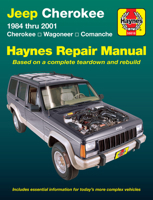 Jeep Cherokee,Wagoneer,Comanche,1984-2001 (Hayne's Automotive Repair Manual) 1563925400 Book Cover