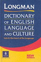 Longman Dictionary of English Language and Culture 0582853133 Book Cover