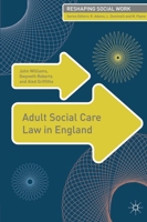 Adult Social Care Law in England 0230280102 Book Cover