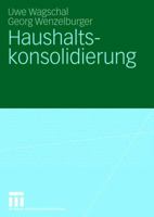 Haushaltskonsolidierung 3531156101 Book Cover