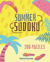 Summer Sudoku: 200 Challenging 6x6 Sudoku Puzzles (Large Print) 1674938578 Book Cover