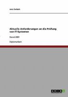 Aktuelle Anforderungen an die Pr�fung von IT-Systemen: Stand 2001 3638701751 Book Cover