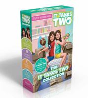 The It Takes Two Collection (Stretchy Headband Inside!) (Boxed Set): A Whole New Ball Game; Two Cool for School; Double or Nothing; Go! Fight! Twin! 1481451367 Book Cover