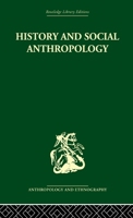 History And Social Anthropology 0415330335 Book Cover