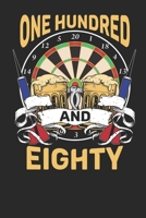 One Hundred and Eighty: Spielmodus Crickets I Notieren von Punkten I Spielblock mit Dart Outs I Mit Freunden im Tunier oder Training I Score P B084DGWCS9 Book Cover