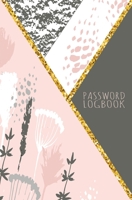 Password Log Book: A Perfect Journal And Logbook Alphabetical To Protect and Organizer Usernames and Passwords,Keeper Log book For Women and Girls (Pink Flower Series) 1670894916 Book Cover