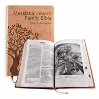 Messianic Jewish Family Bible : Tree of Life Version - Blush 0990708160 Book Cover