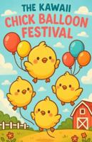 The Kawaii Chick Balloon Festival: A Whimsical Farm Adventure About Friendship, Courage, and Floating Fun B0G4WF29Z1 Book Cover