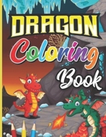 Baby Dragon Coloring Book: Flight of Imagination: discover and color the enchanted world of dragons 8.5x11inches B0CZL1JXJW Book Cover