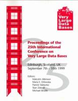 Proceedings of the 25th International Conference on Very Large Data Bases (Proceedings of the International Conference on Very Large Databases (Vldb)) 1558606157 Book Cover