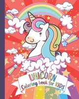 Unicorn coloring book for kids: kids Coloring Book with Beautiful and funny Unicorn Designs. A good activity book for kids, children and girls ages ... Pages matte cover Premium colored interior. B08F6Y5636 Book Cover