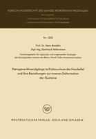 Petrogene Mineralgange Im Palaozoikum Der Nordeifel Und Ihre Beziehungen Zur Inneren Deformation Der Gesteine 3663066371 Book Cover