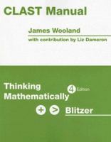 CLAST Manual: Thinking Mathematically 0131752111 Book Cover