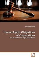 Human Rights Obligations of Corporations 363923796X Book Cover