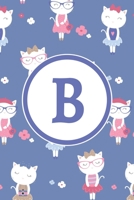 B: Monogrammed 2020 Weekly Planner For Women And Teen Girls Cat Lovers - Cute Cats, January 2020 - December 2020 (6x9) 1702072452 Book Cover