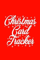 Christmas Card Tracker: Christmas card address book. An address book and tracker for the Christmas cards you send and receive - Christmas tree cover (christmas tracker) 1672022932 Book Cover