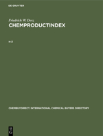 H-Z: Chemproductindex, T. 3 311231090X Book Cover