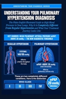 Understanding Your Pulmonary Hypertension Diagnosis: The Plain-English Illustrated Guide to High Blood Pressure in Your Lungs, Why It Is Completely Different From Regular Hypertension. B0HNSFSN6J Book Cover