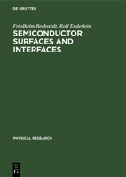 Semiconductor Surfaces and Interfaces 3112642732 Book Cover